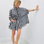 Chemise rayée oversize