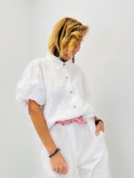 Chemise Boule Broderie Anglaise