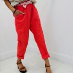 Pantalon fluide en coton