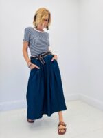 T-shirt rayé col lurex – Image 6