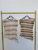 Top asymétrique à épaulettes – Image 2