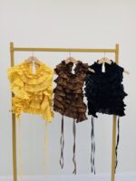 Top volanté broderie anglaise dos nu – Image 2
