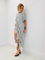 Robe rayée