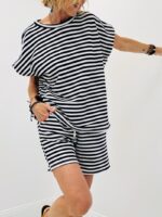 Ensemble T-shirt Rayé