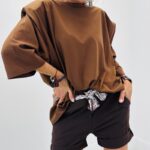Short avec Ceinture Tissu - Marque CASCADE