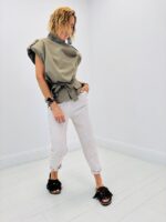 Pantalon fluide ceinturé - Marque CASCADE – Image 3
