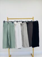 Pantalon fluide taille élastique - Marque CASCADE – Image 3