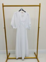 Robe longue manches boules – Image 2