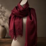 Foulard Satiné Dentelle