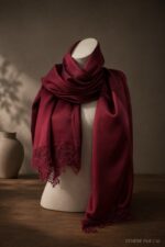 Foulard Satiné Dentelle