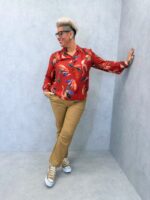 Chemise fleurie