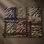 Carré Imprimé Animalier Satiné