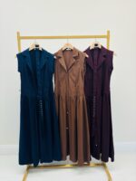 Robe ajustée avec ceinture – Image 2