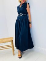 Robe ajustée avec ceinture – Image 3