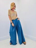 Pantalon large à pinces – Image 2