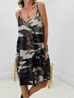 Robe nouée camouflage – Image 4