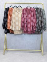 Blouse ample imprimée – Image 2