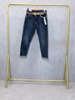 Jeans casual avec ceinture – Image 2