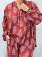 Blouse ample imprimée – Image 3