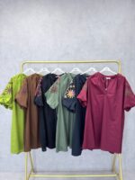 Robe bohème brodée – Image 2