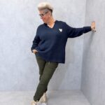 Pull Cœur Laine