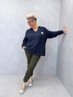 Pull Cœur Laine