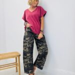 T-shirt Col V