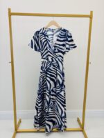 Robe fil lurex détail dos nu – Image 2