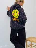 Sweat à capuche motif pois – Image 6