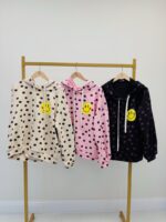 Sweat à capuche motif pois – Image 2
