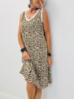 Robe léopard lurex – Image 5