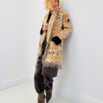 Veste ceinturée ethnique