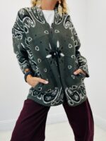 Veste à zip ethnique – Image 4