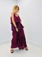 Robe volant bretelles réglables