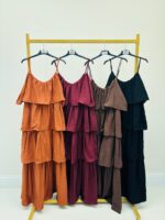 Robe volant bretelles réglables – Image 2