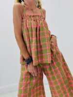 Top seersucker motif madras – Image 6