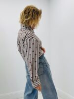 Chemise rayée motif cœur – Image 4