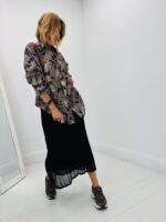 Jupe moulante crochet doublée - Marque LM LULU – Image 3