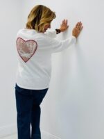 Pull fine maille détail dos dentelle – Image 4