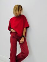 T-shirt coupe courte