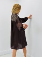 Robe Chemise Détail Léopard – Image 5