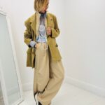 Blazer avec épaulettes
