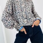 Gilet motif léopard