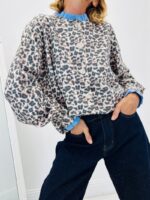 Gilet motif léopard