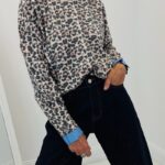 Pull motif léopard