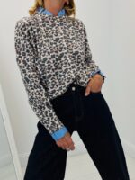 Pull motif léopard