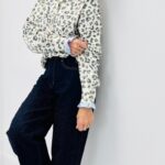 Gilet motif léopard