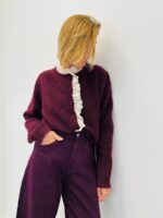 Pull col victorien boutons coeurs – Image 8