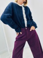 Pull col victorien boutons coeurs – Image 6