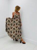 Robe imprimée fines bretelles – Image 6